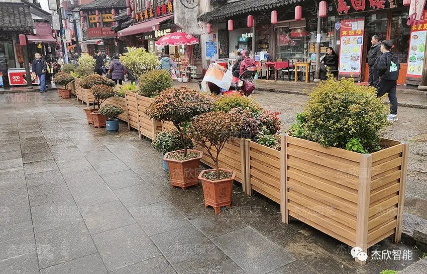 在千年古鎮(zhèn)偶遇我們的花箱